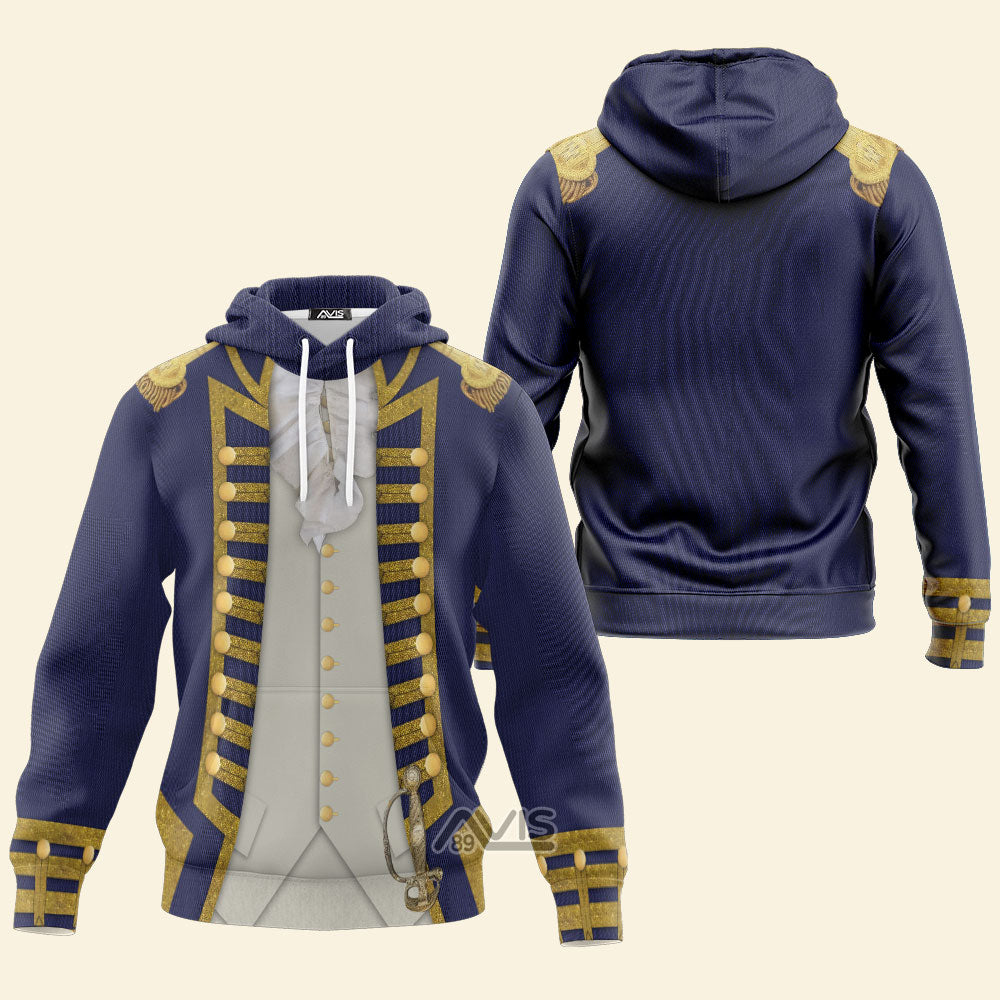 Avis89 Uniforms Of The U.S Navy - Costume Cosplay Hoodie