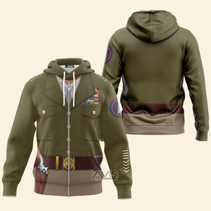 Avis89 George Smith Patton - Costume Cosplay Hoodie