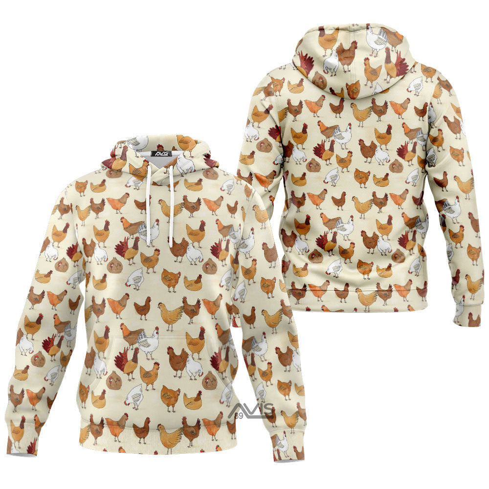 Chicken Family Hoodie