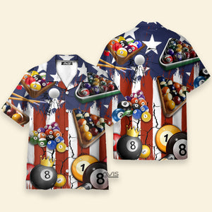 Billiard Independence Day - Hawaiian Shirt