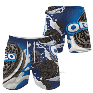 Oreo Cookies Cosplay Costume - Beach Shorts