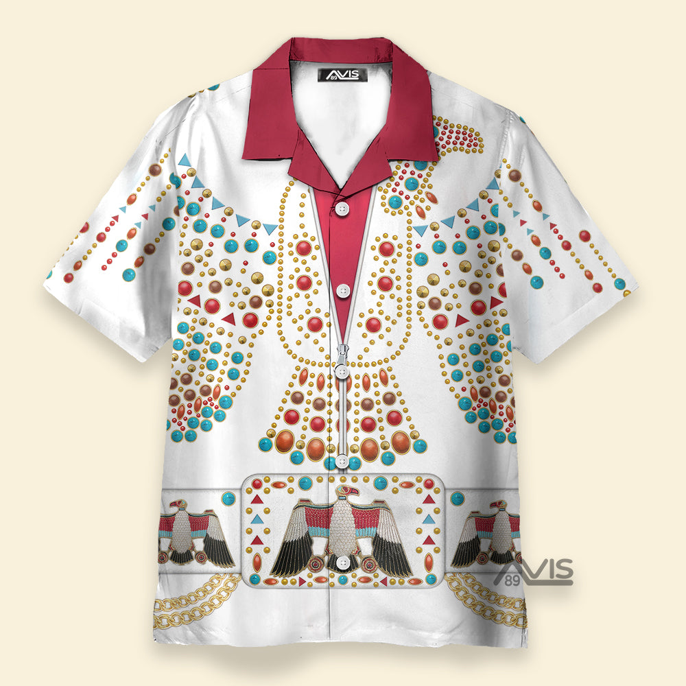 Elvis Thunderbird Costume - Hawaiian Shirt ELHS10