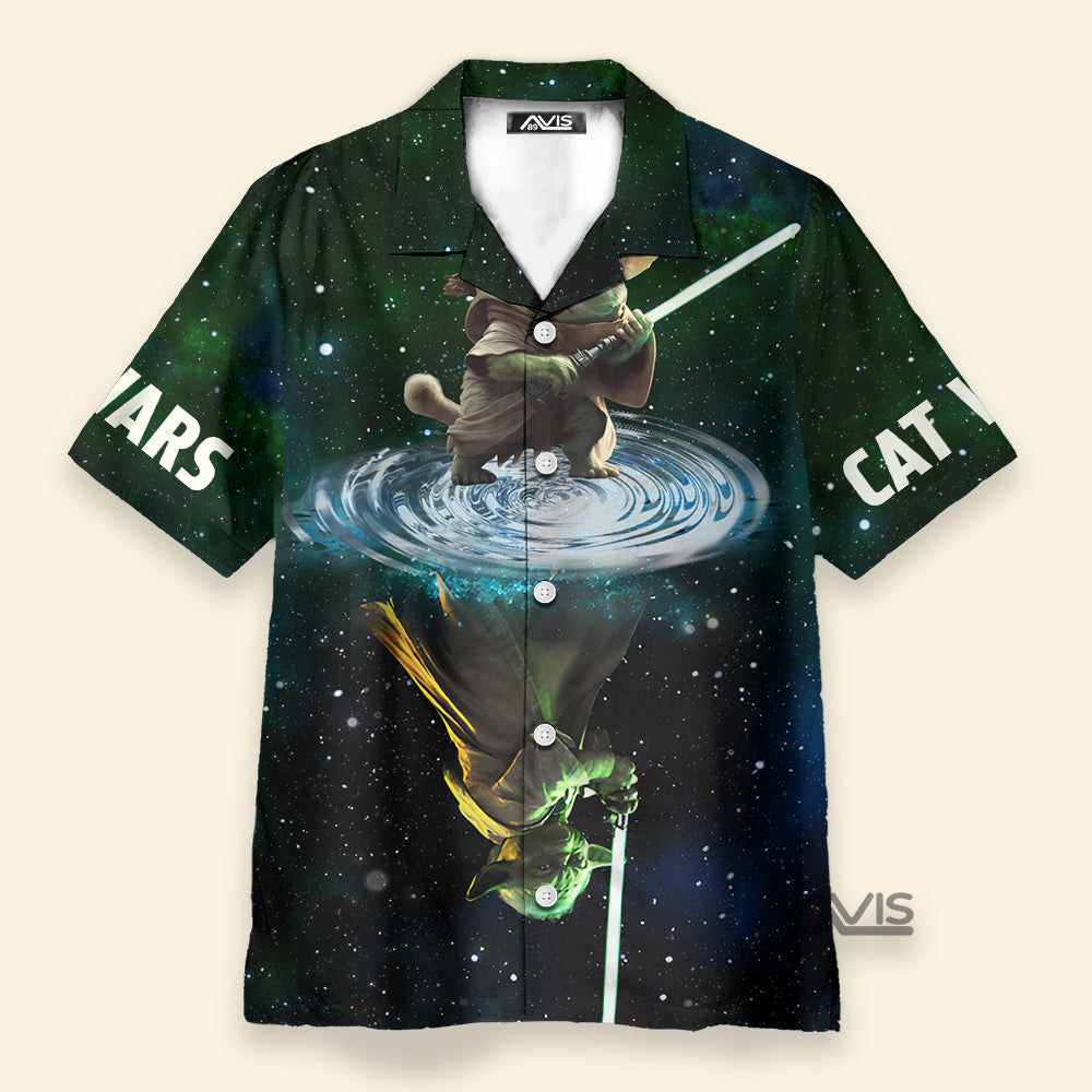 Star Wars Cat Yoda - Gift For Men And Women - Hawaiian Shirt