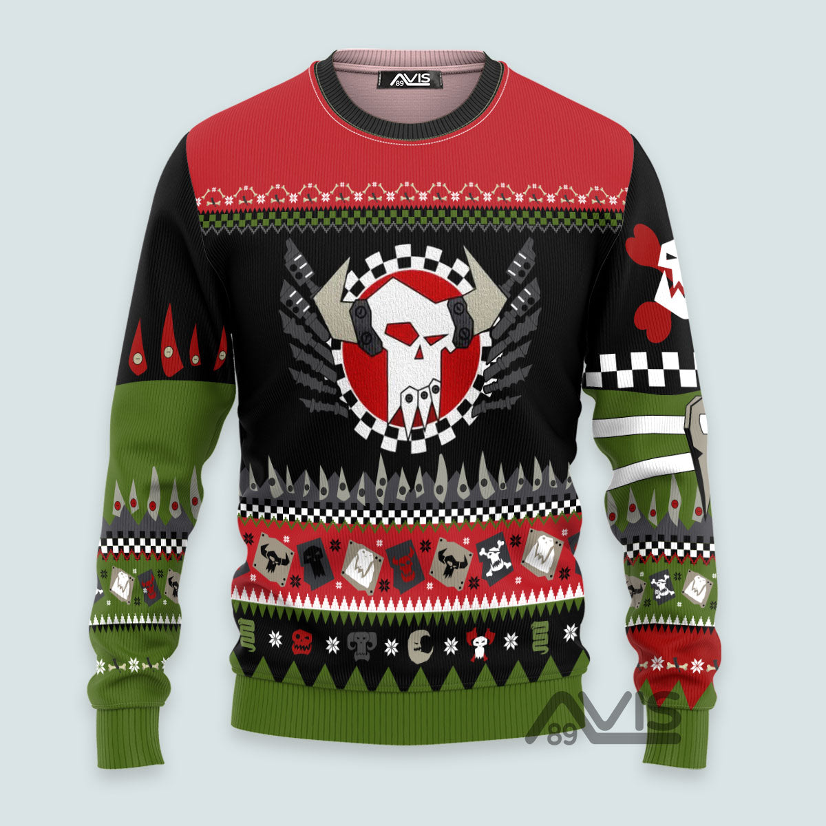 Warhammer Orks Iconic - Ugly Christmas Sweater