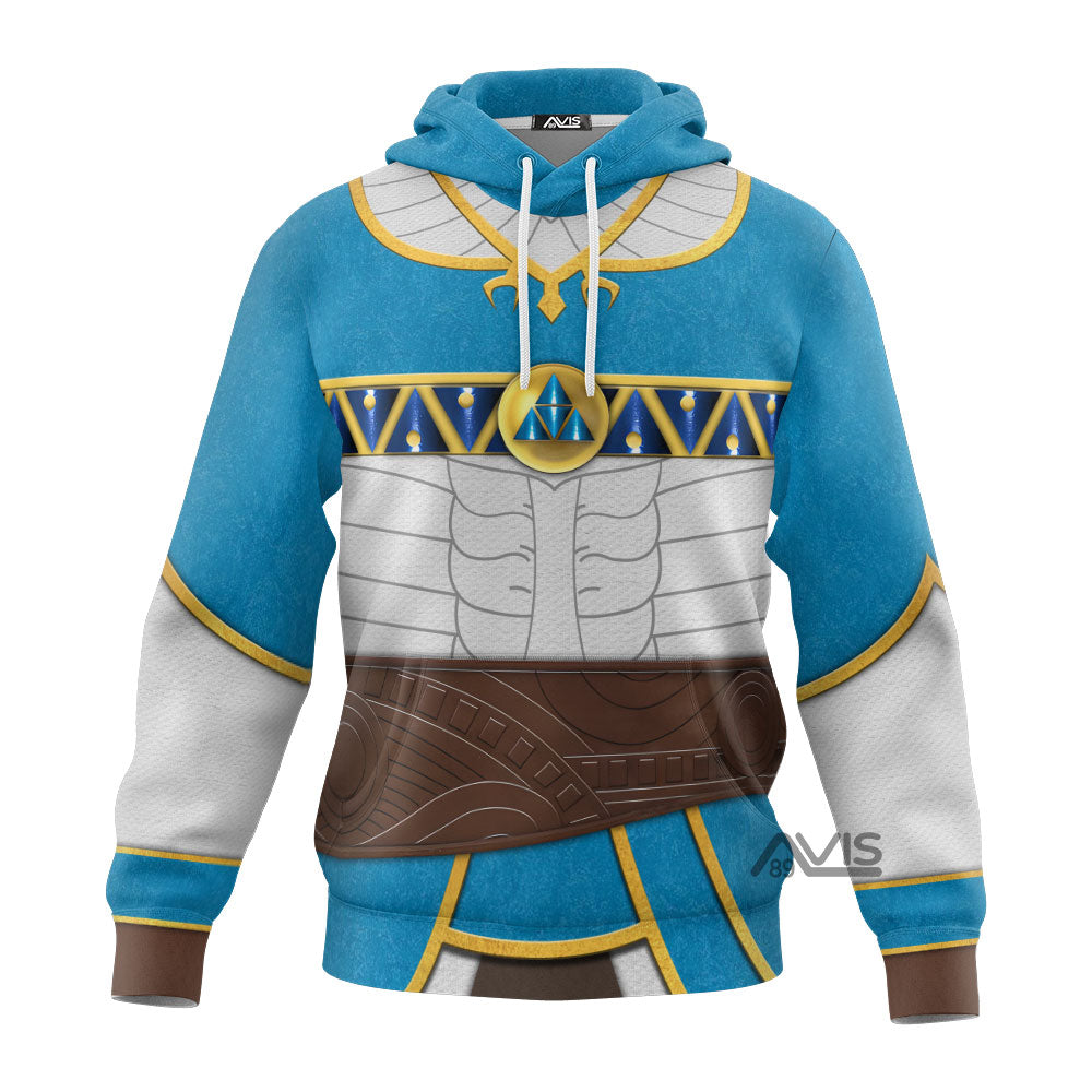 Princess Zelda Attire Hoodie Sweatshirt Sweatpants ZDHS05