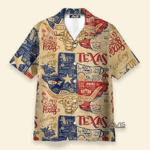 Don't Mess With Texas, State Of Texas - Hawaiian Shirt