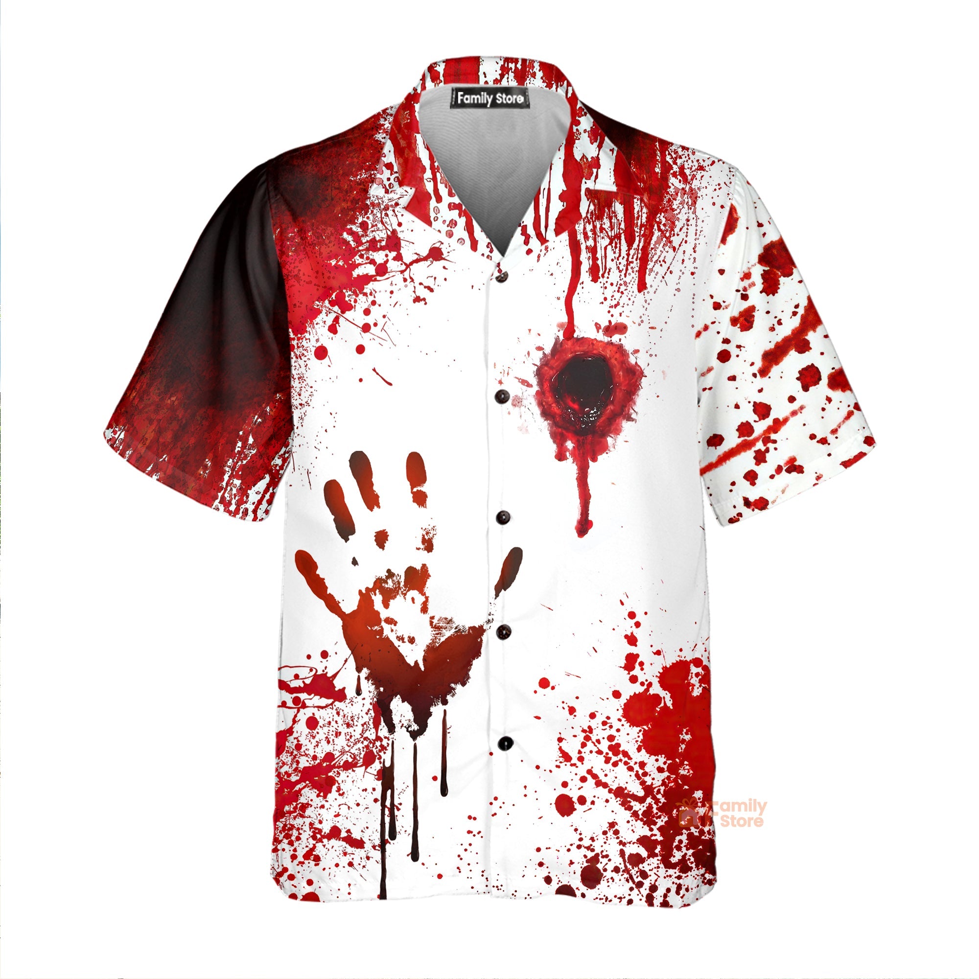 Halloween Blood They'll Never Find You - Hawaiian Shirt