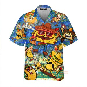 Food Let's Taco Bout How Awesome You Are Funny Hawaiian Shirt
