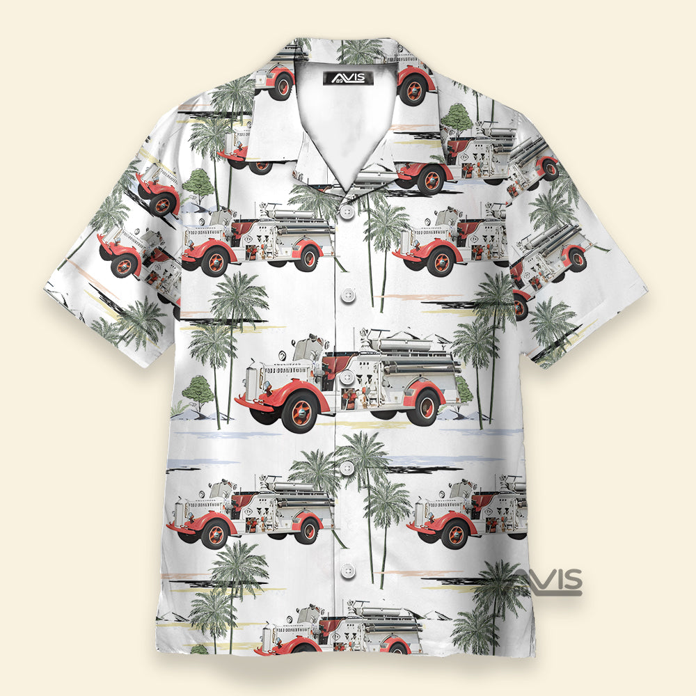 Baltimore City Fire Department, Maryland - Hawaiian Shirt