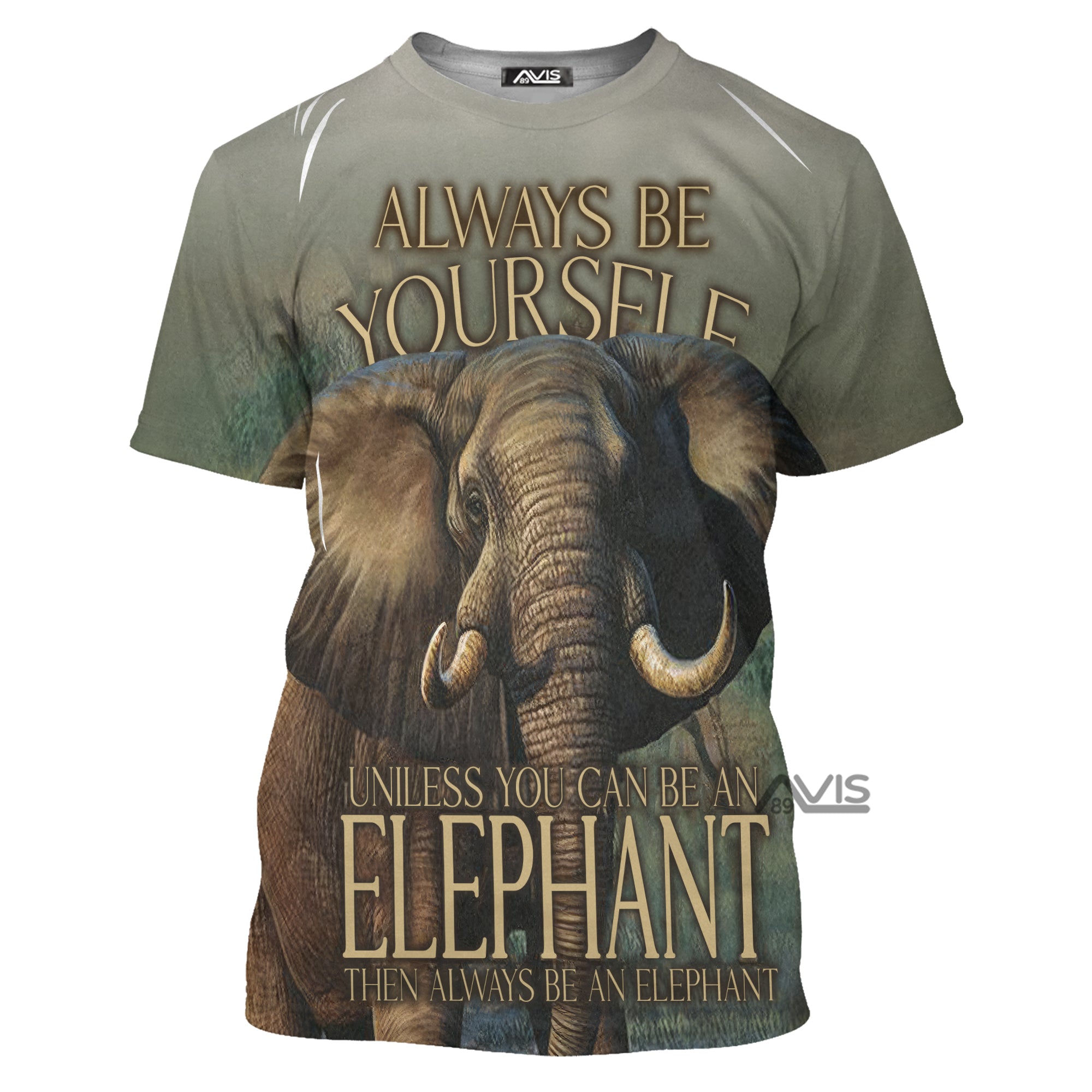 Always Be Yourself Unless Elephant Mens T-Shirt