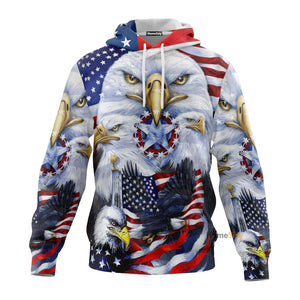 American Proud Happy Day Hoodie