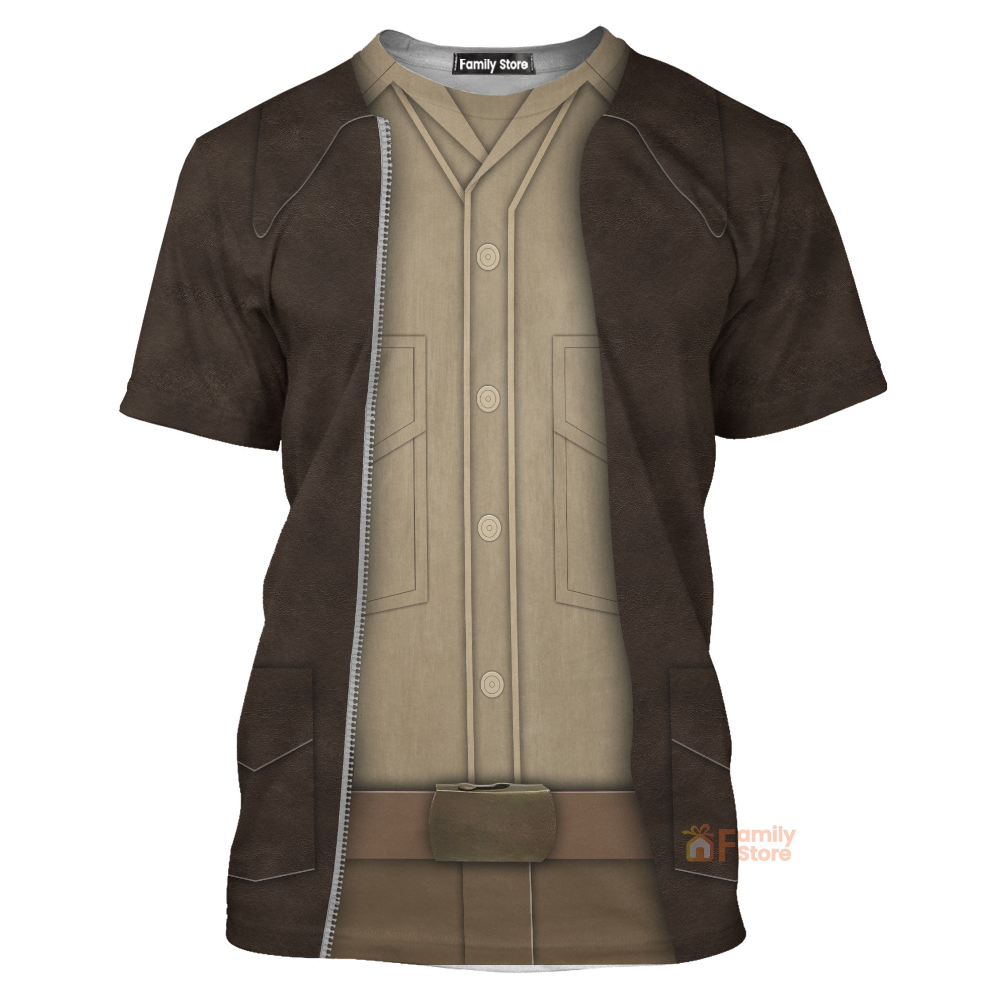 Dr. Henry Walton Jones Indiana Jones Costume Cosplay - T-Shirt