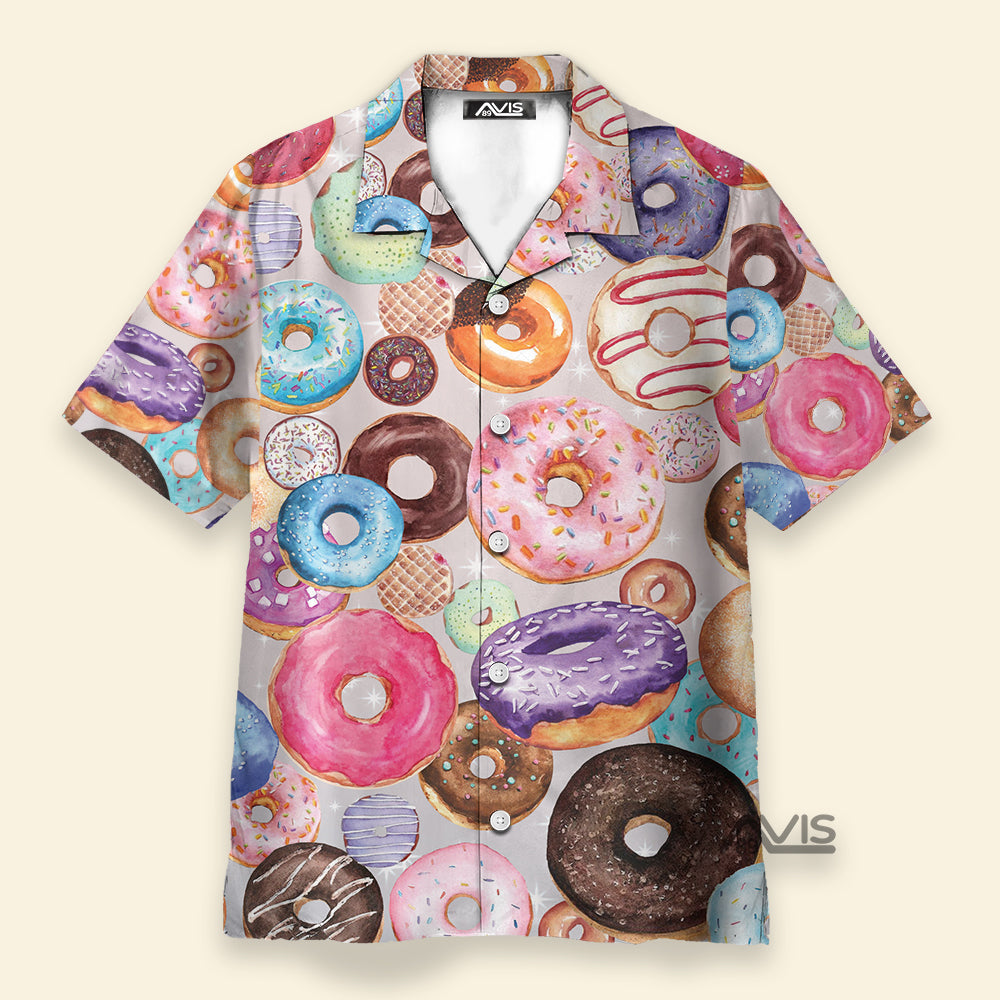 Food Donut Lovely Style - Hawaiian Shirt