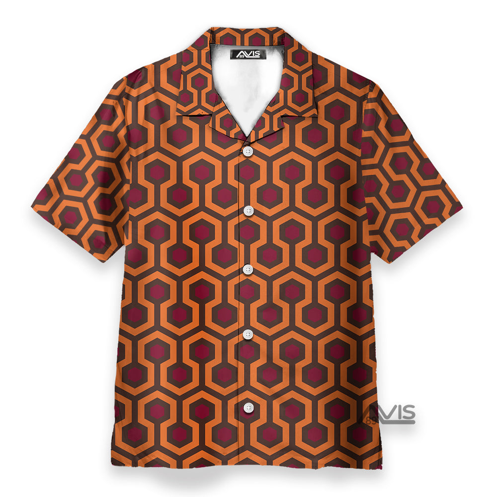 Overlook Hotel Carpet The Shining Hawaiian Shirt