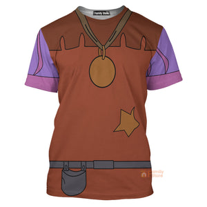 Sheriff Of Nottingham Robin Hood Costume Cosplay - 3D Tshirt