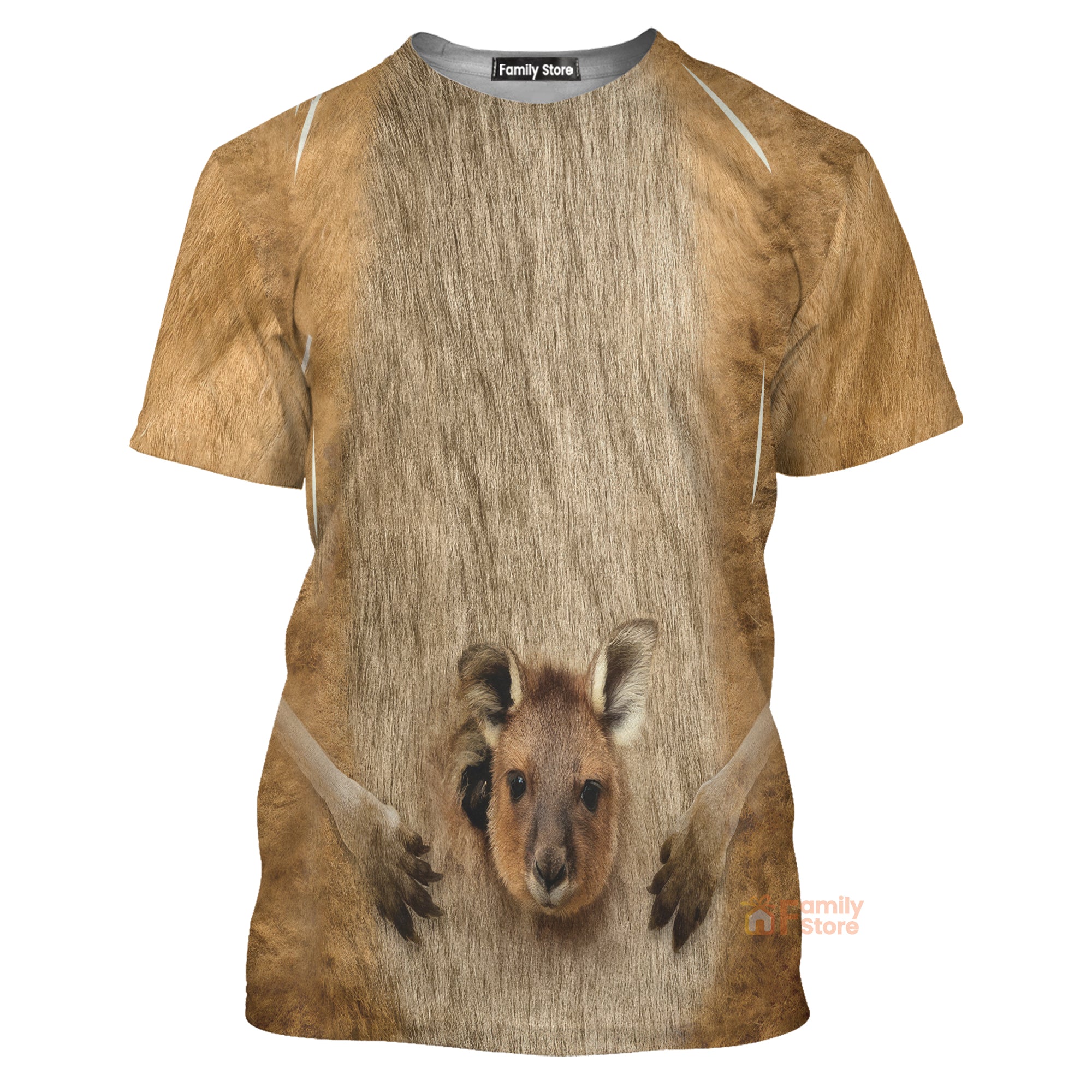 Halloween Kangaroo Adult Costume Cosplay - T-Shirt