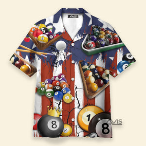 Billiard Independence Day - Hawaiian Shirt