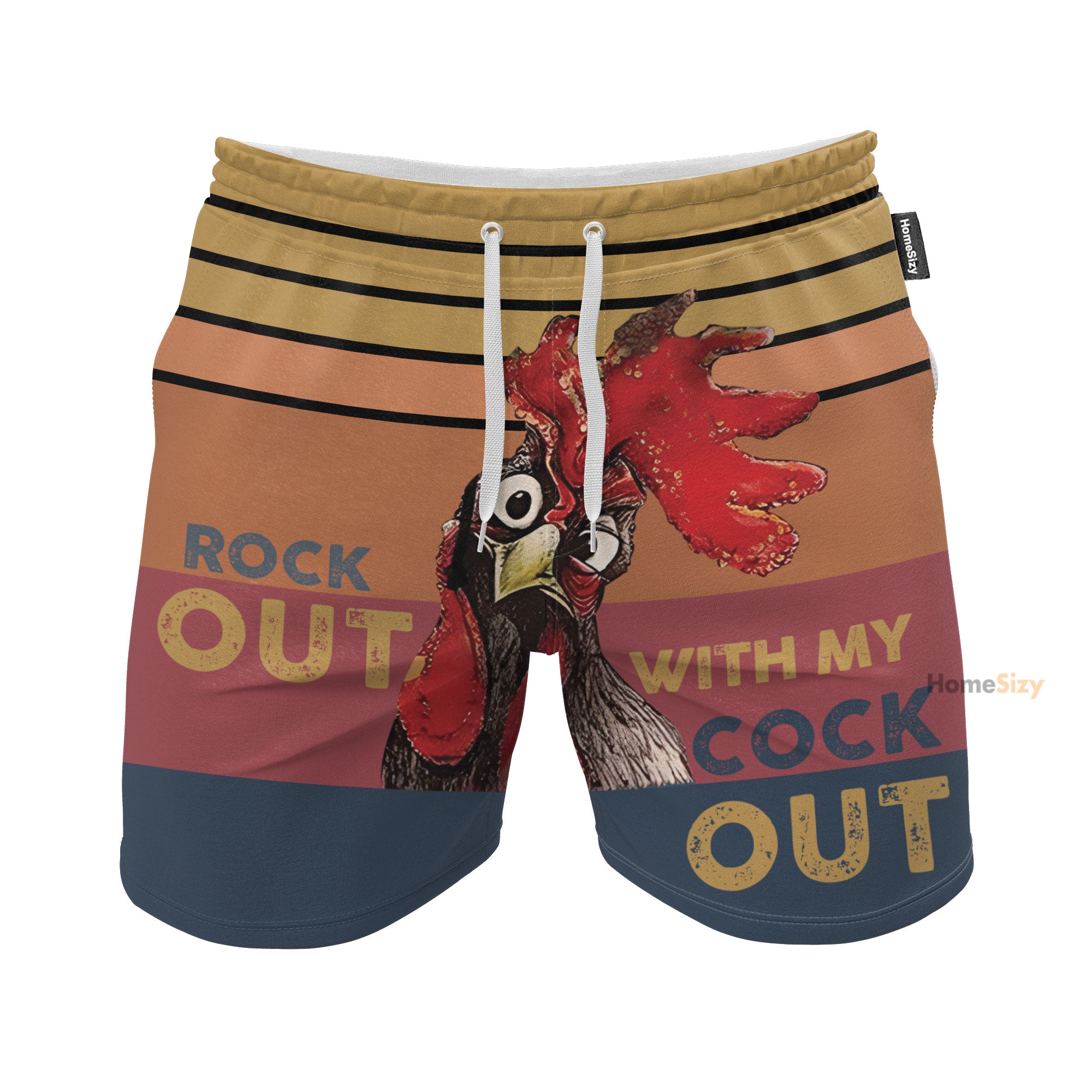 Rock Out With My Cock Out - Beach Shorts