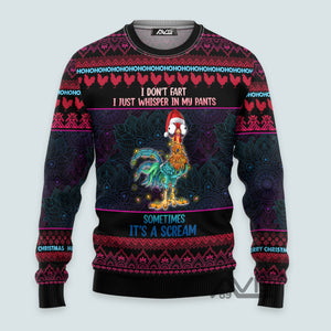 Chicken Funny Christmas Ugly Sweater