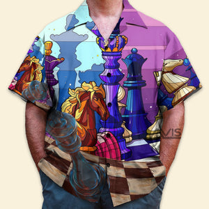 Chess Board Games Is Life Love Playing Chess - Hawaiian Shirt