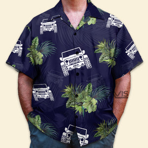 Jeep Lover Tropical Leaf - Gift For Men And Women - Hawaiian Shirt