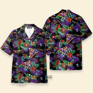 Billiards Tropical Pattern - Hawaiian Shirt