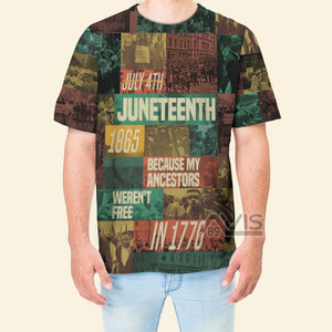 Avis89 Juneteenth 1865 - 3D TShirt