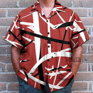 Red Frankenstrat Strings Costume Cosplay - Hawaiian Shirt