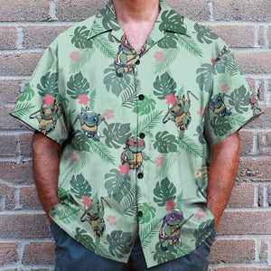 Teenage Mutant Ninja Squirtle - Hawaiian Shirt