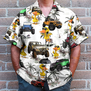 Ocean Jeep Duck Hawaiian Shirt