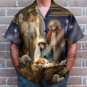 Jesus Christmas - For Men And Women - Hawaiian Shirt