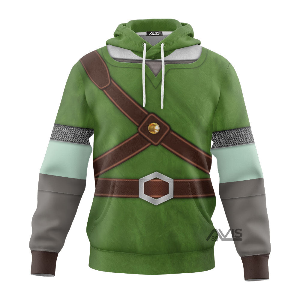 Knights Of Skyloft Green Hoodie Sweatshirt Sweatpants ZDHS10