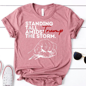 A Storm Is Coming I Am The Storm Trump 2024 -  Unisex Shirt