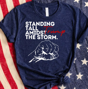 A Storm Is Coming I Am The Storm Trump 2024 -  Unisex Shirt