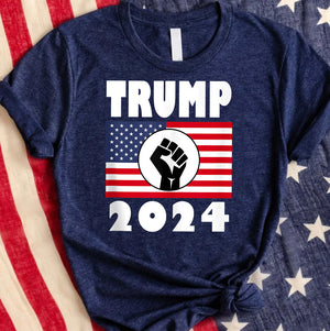 Donald Trump Fight T Shirt,Trump Shot Assassination - Republican Unisex Shirt
