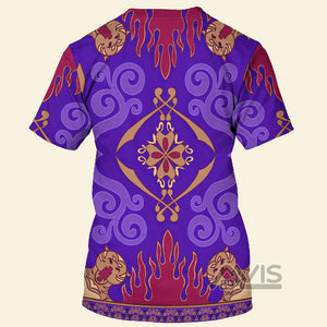 Avis89 Aladdin Magic Carpet Cosplay Costume - 3D Tshirt