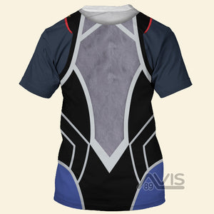 Avis89 Sheik Zelda Attire Costume Cosplay - 3D TShirt