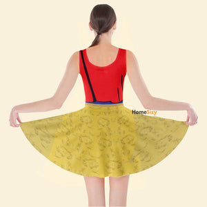 Snow White Inspired Costume -  Skater Dress