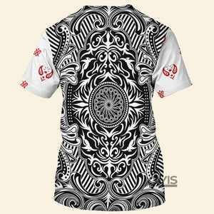 Avis89 Poker King Heart Costume Cosplay - 3D Tshirt