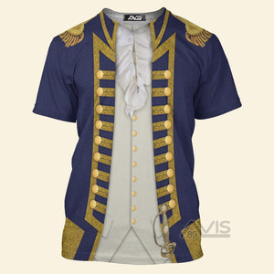 Avis89 Uniforms Of The U.S Navy Costume Cosplay - 3D TShirt