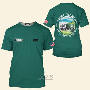 Avis89 Veterans US Waste Management - Personalized 3D T-Shirt