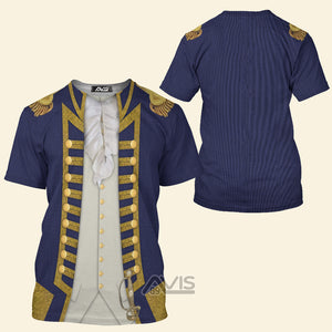 Avis89 Uniforms Of The U.S Navy Costume Cosplay - 3D TShirt