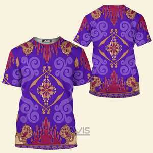 Avis89 Aladdin Magic Carpet Cosplay Costume - 3D Tshirt