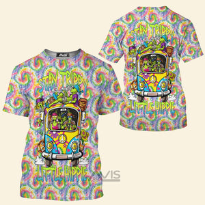 Avis89 Hippie Stay Trippy Little, Alien In The Car - 3D TShirt