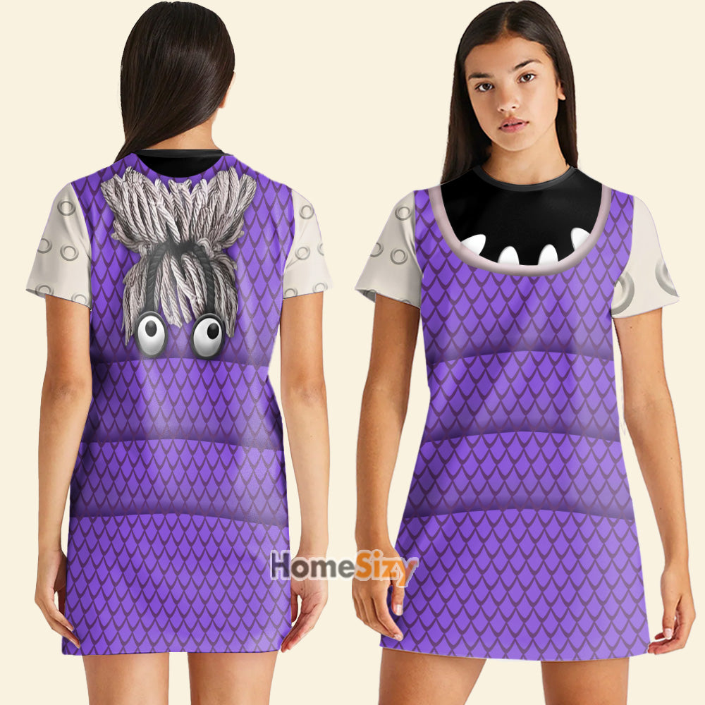 Boo Monsters Inc Cosplay Costume - Tshirt Dress