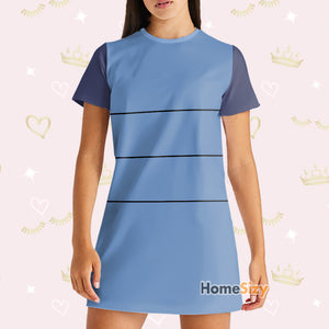 Cri-Kee Mulan Movie Cosplay Costume - Tshirt Dress