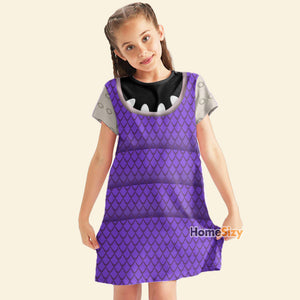 Boo Monsters Inc Cosplay Costume - Tshirt Dress