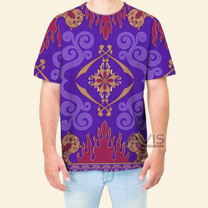 Avis89 Aladdin Magic Carpet Cosplay Costume - 3D Tshirt