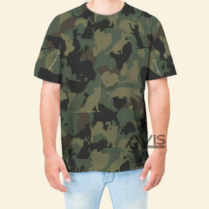 Avis89 Cat Camo Catmouflage Adult - T-Shirt