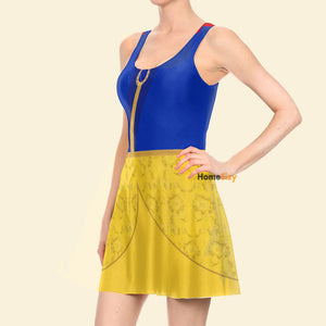 Snow White Inspired Costume -  Skater Dress